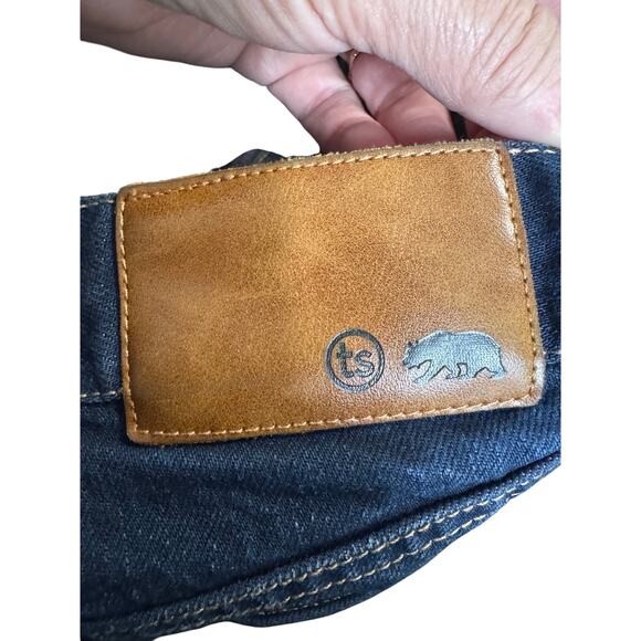 Taylor Stitch Slim Jeans Men’s 30x32 Dark Wash Denim - Picture 5 of 6